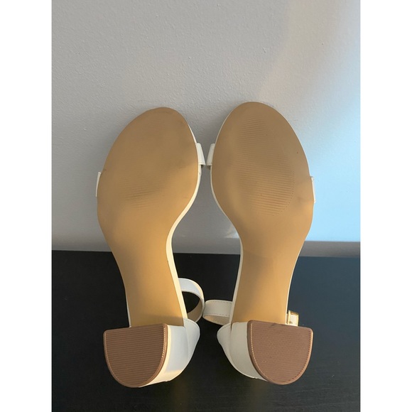 Liliana White High Heels With Strap - Brand New - - Picture 4 of 4